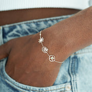 1-8 Birth Flowers Bracelet
