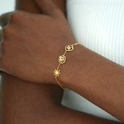 1-8 Birth Flowers Bracelet