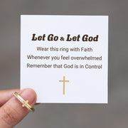 Golden Cross Ring