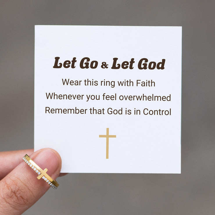 Golden Cross Ring
